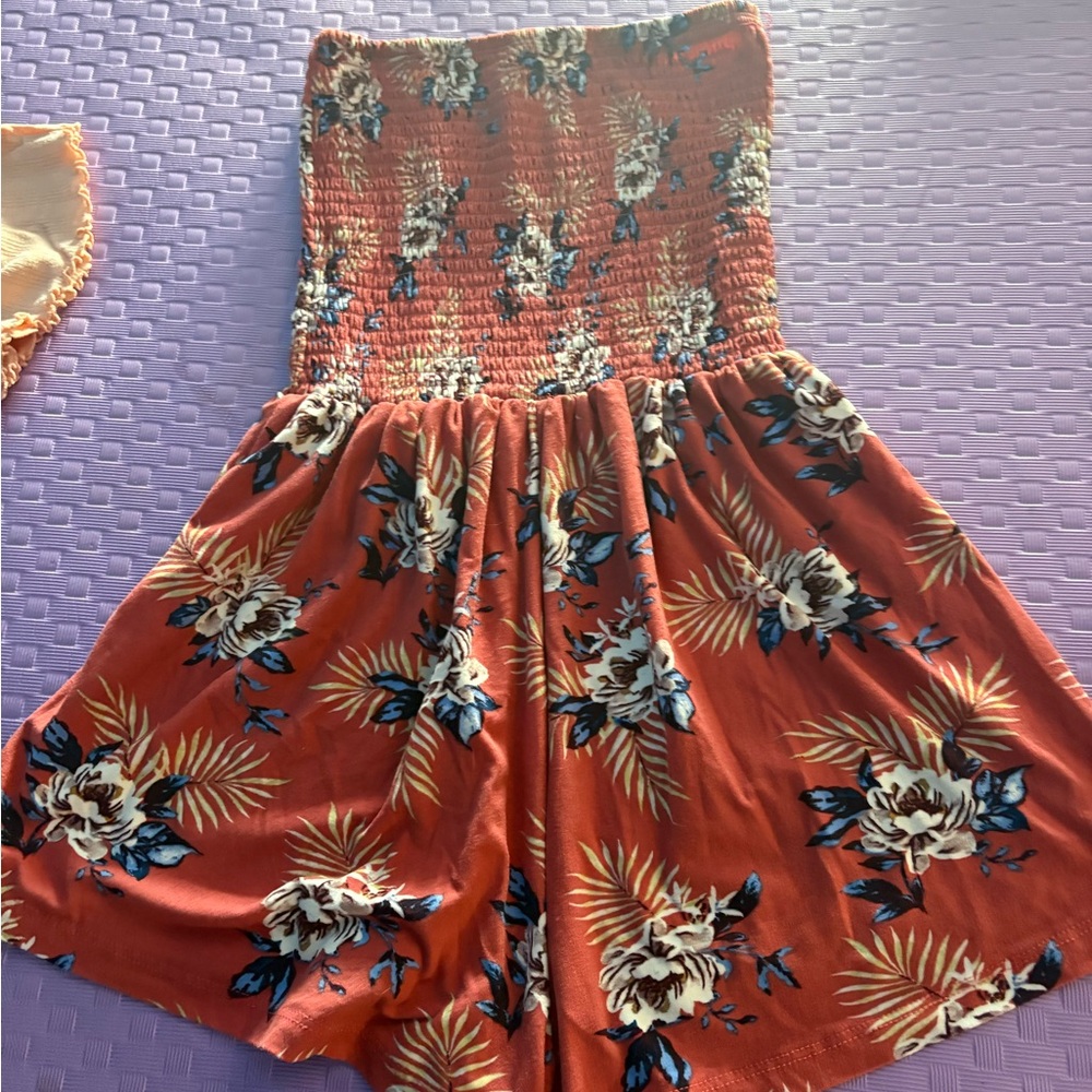 Streetwear Society Red and Purple Dress